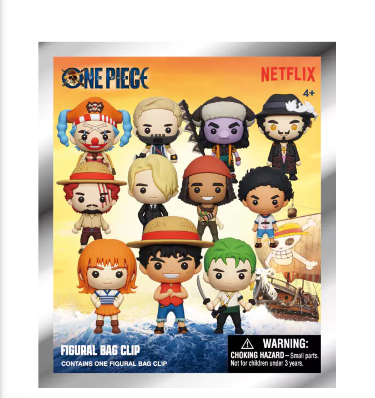 One Piece Netflix Live Action Series 1 Bag Clips