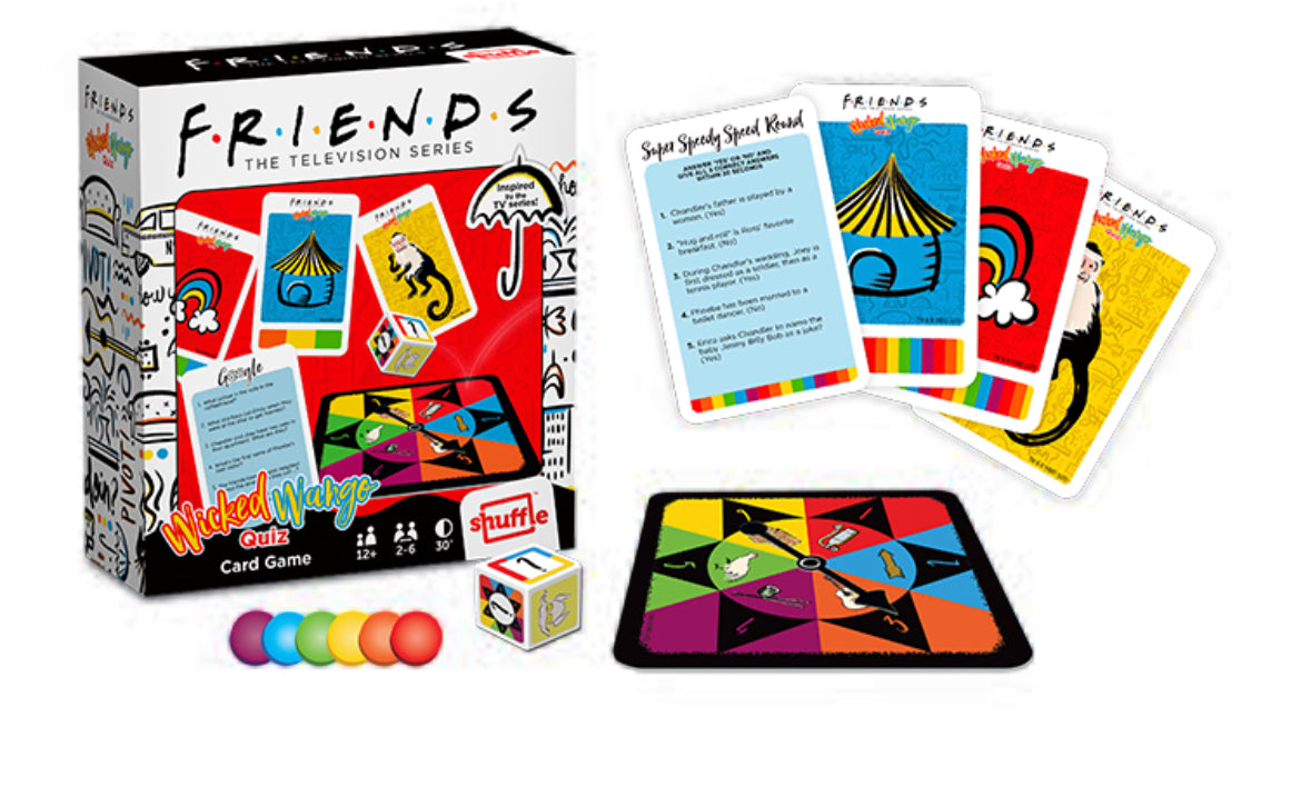 Friends wicked wango quiz card game