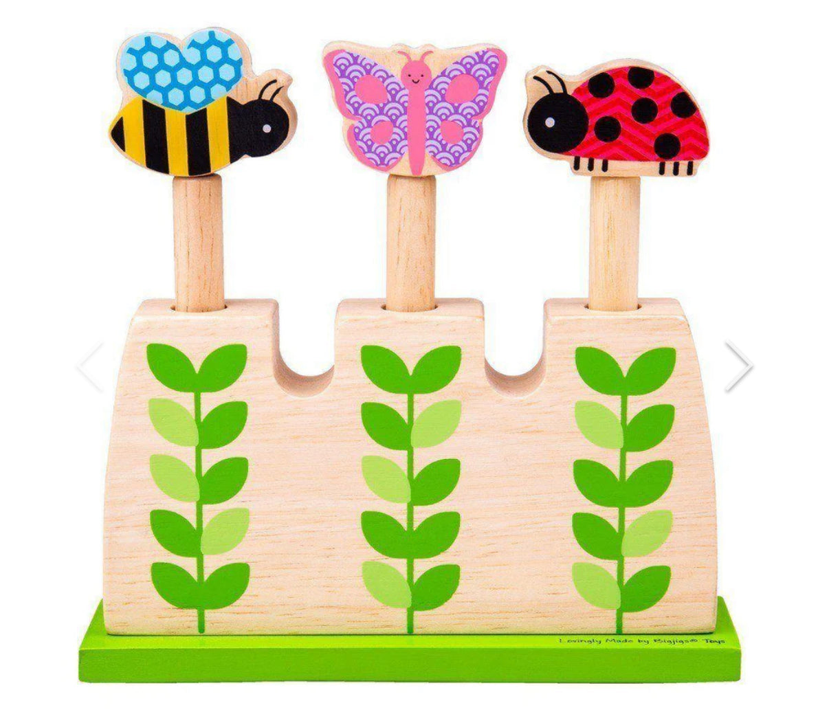 Wooden garden pop up
