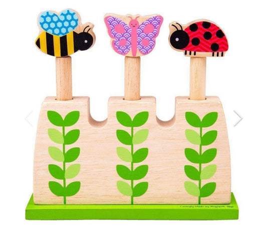 Wooden garden pop up