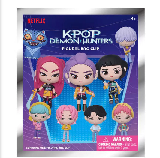K-Pop Demon Hunters Series 1 mystery Bag Clips