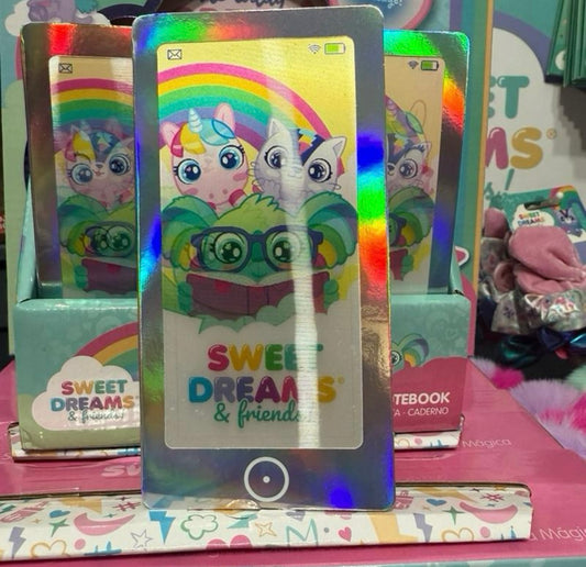 Sweet dreams and friends smart phone note book