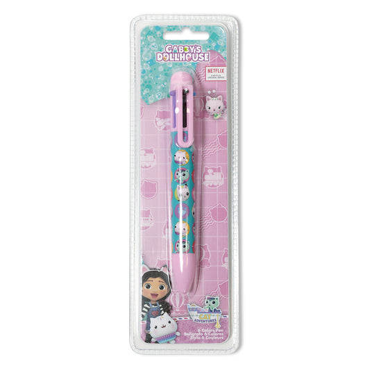 Gabbys dollhouse 6 colour multi pen