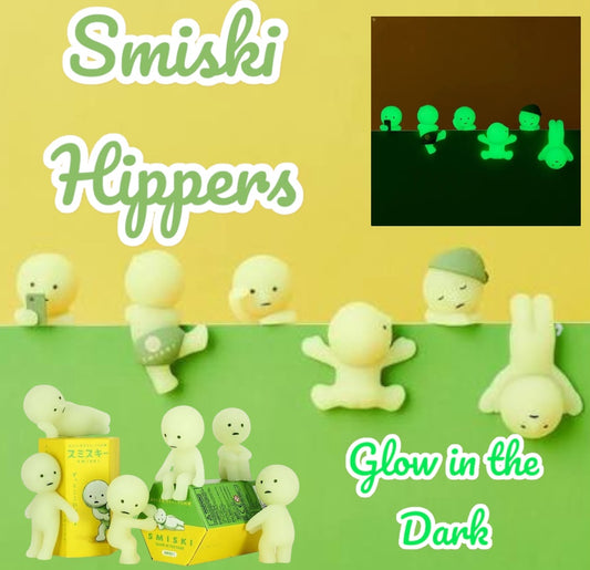 Smiski Hippers Glow in the dark mystery mini figure