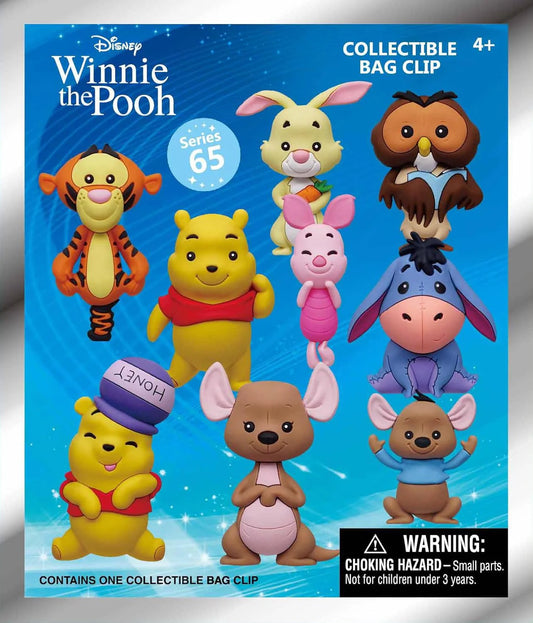 Winnie the Pooh Collectible 3D Foam Bag Clip (Blind Bag) | Toys N Tumbler