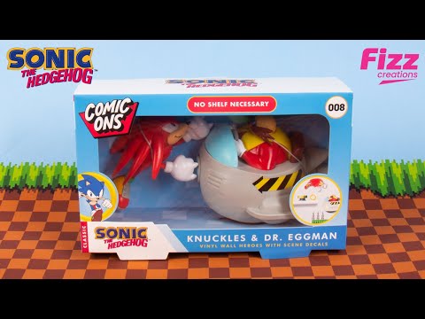 Fizz Creations Comic Ons Sonic, Jaws, back to the future and E.T