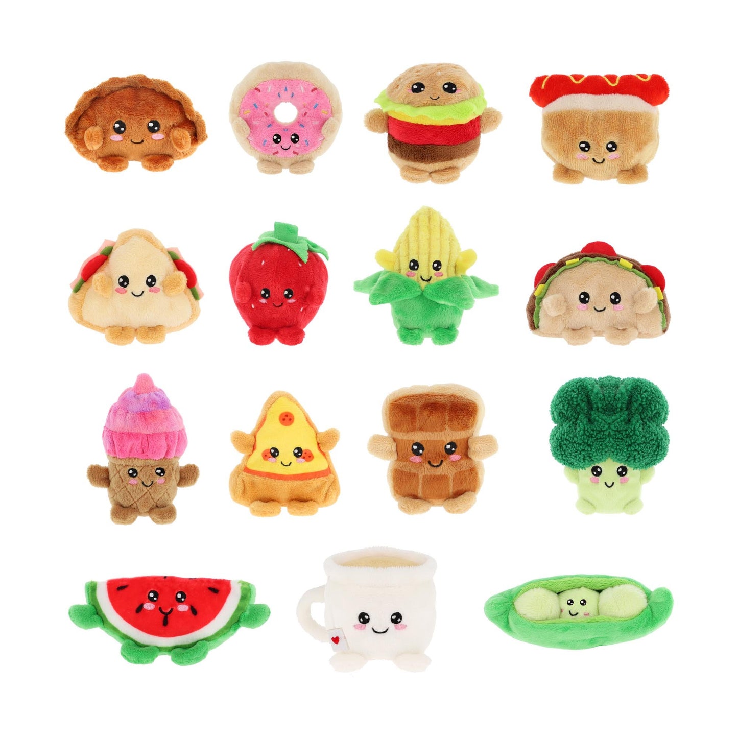 FOOD BOBBALLS Plushies