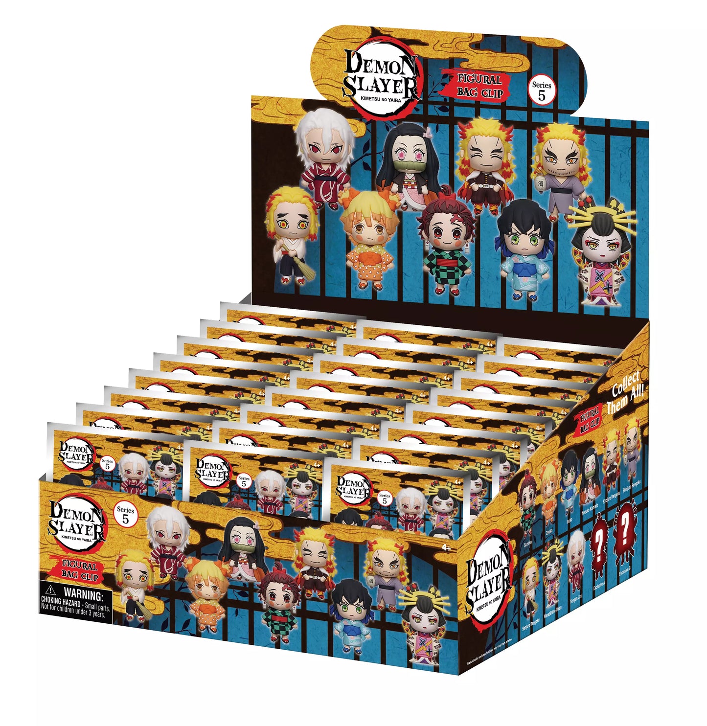 Demon slayer series 5 bag clips mystery bag