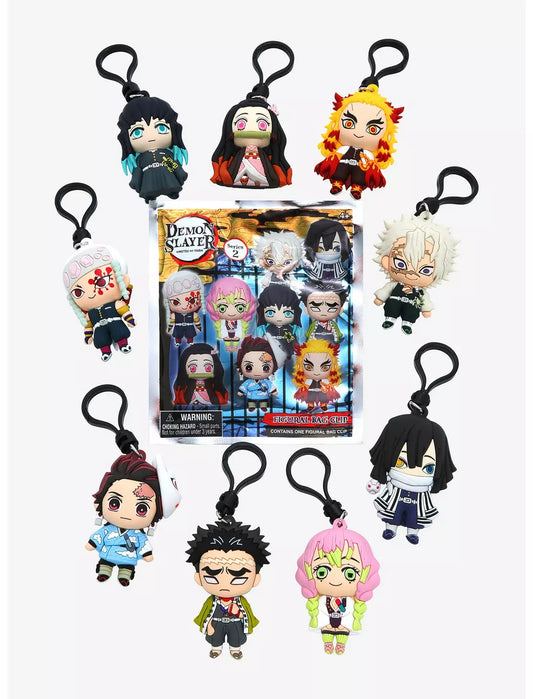 Demon slayer series 5 bag clips mystery bag