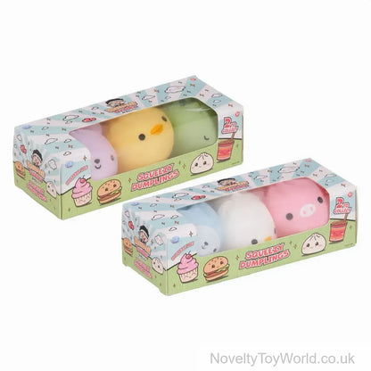 Squeezy boa buns 3pk