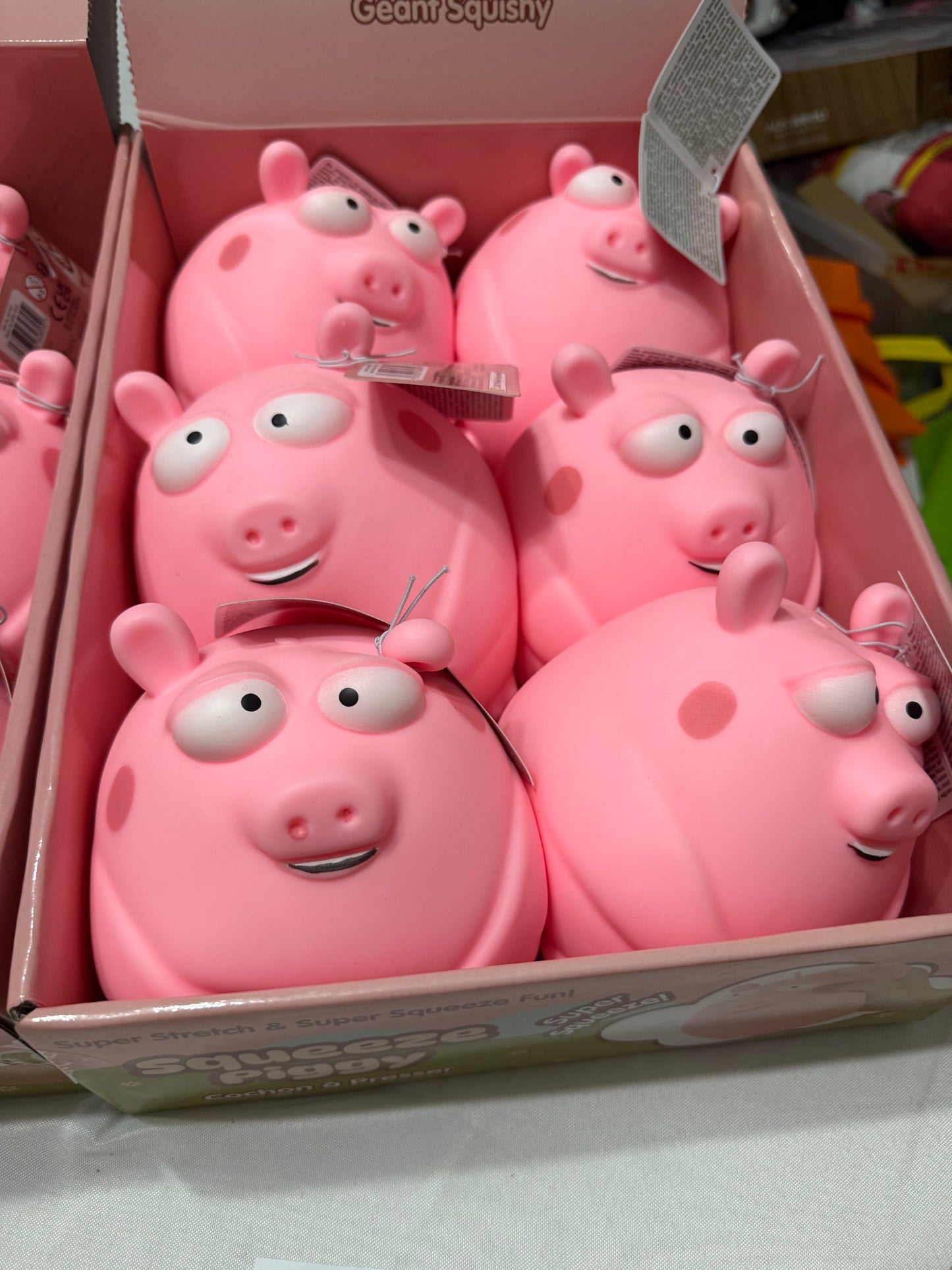 Jumbo squeezy piggy