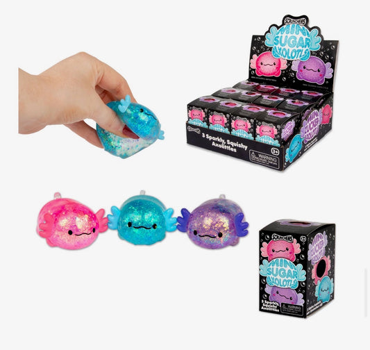 Scrunchems 3 pack mini sugar Axolotls