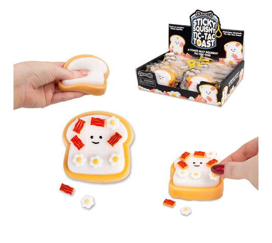 Scrunchems sticky squashy tic-tac toast