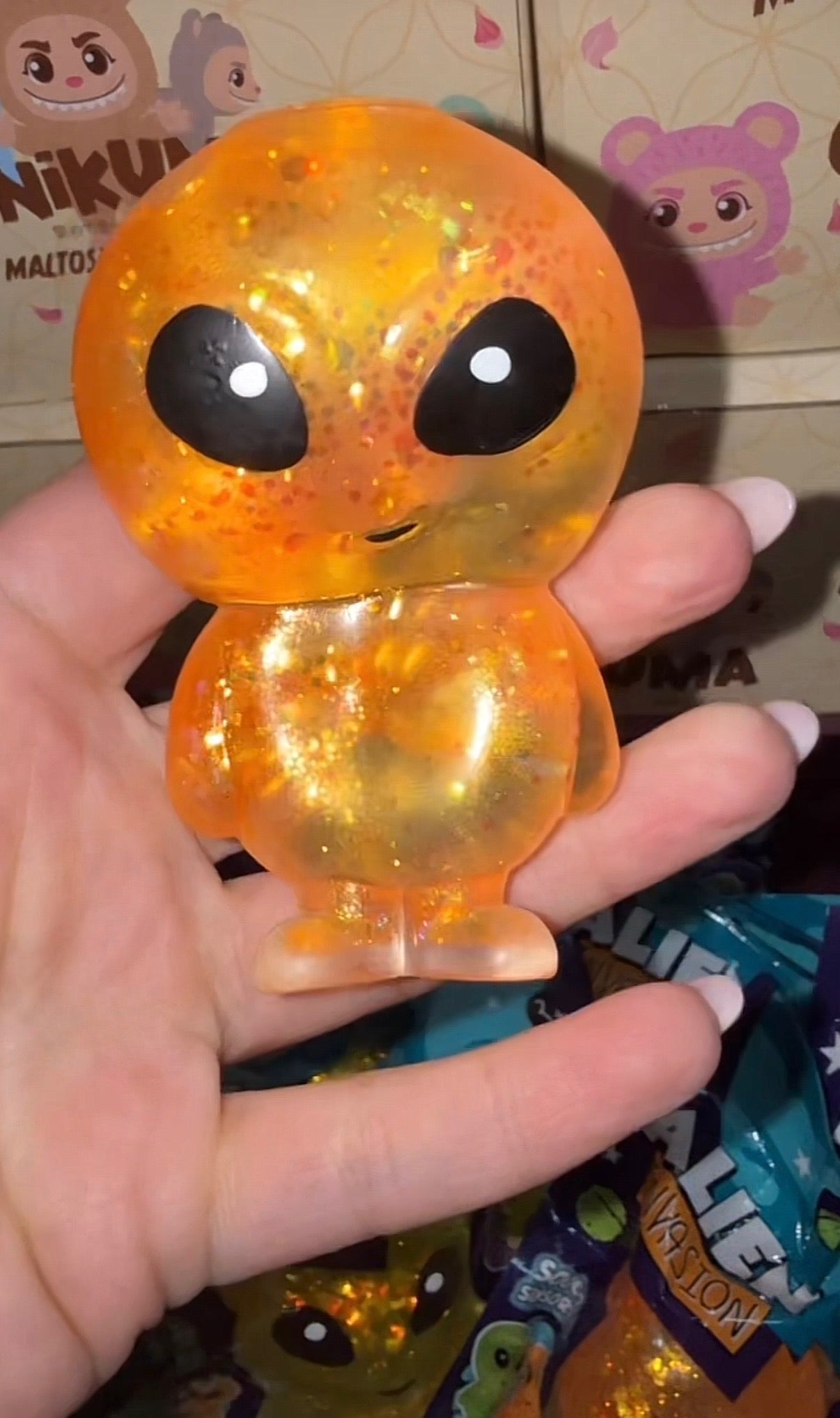 SQUISHY ALIEN INVASION MINI MARTIAN