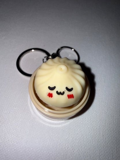 Light up clicky dumplings keychains