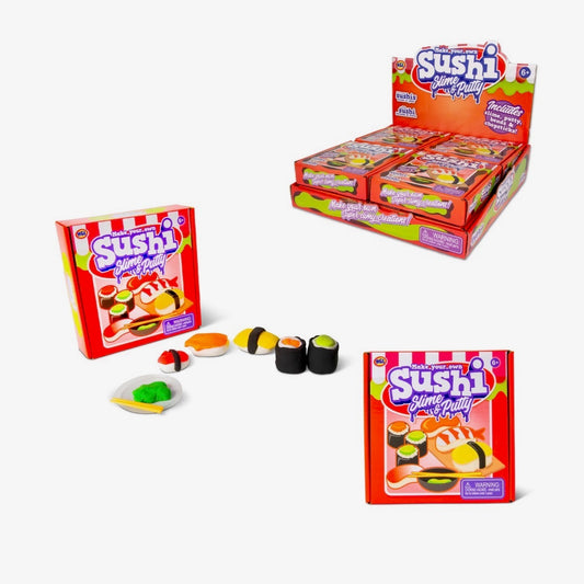 Sushi putty and Slime