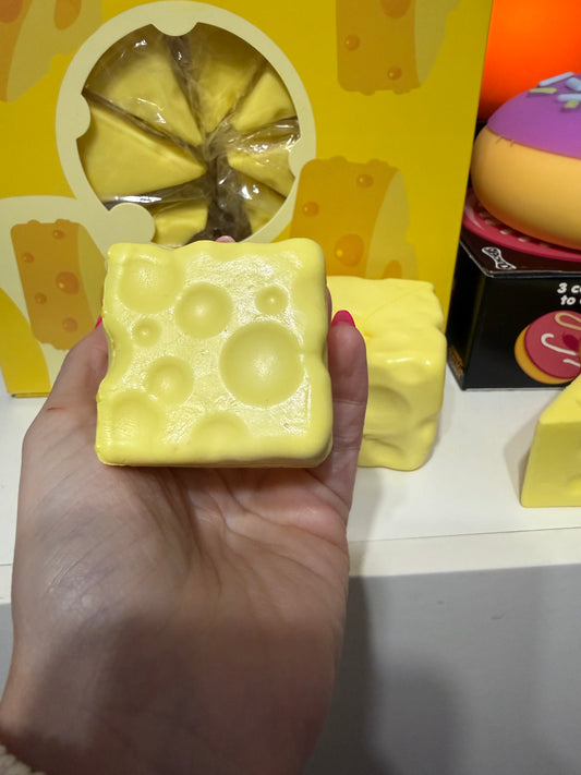 Square foam release buttery soft cheese Small and Medium