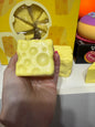 Square foam release buttery soft cheese Small and Medium