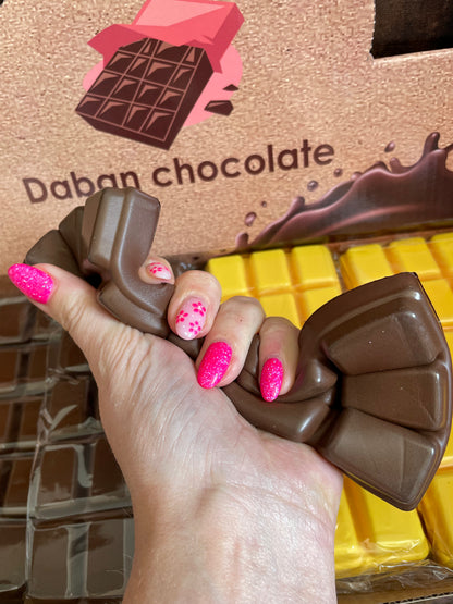 Chocolate bar slow release squishy
