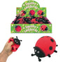 Foam filled squishy ladybird