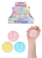 Squeezy Confetti gel filled ball
