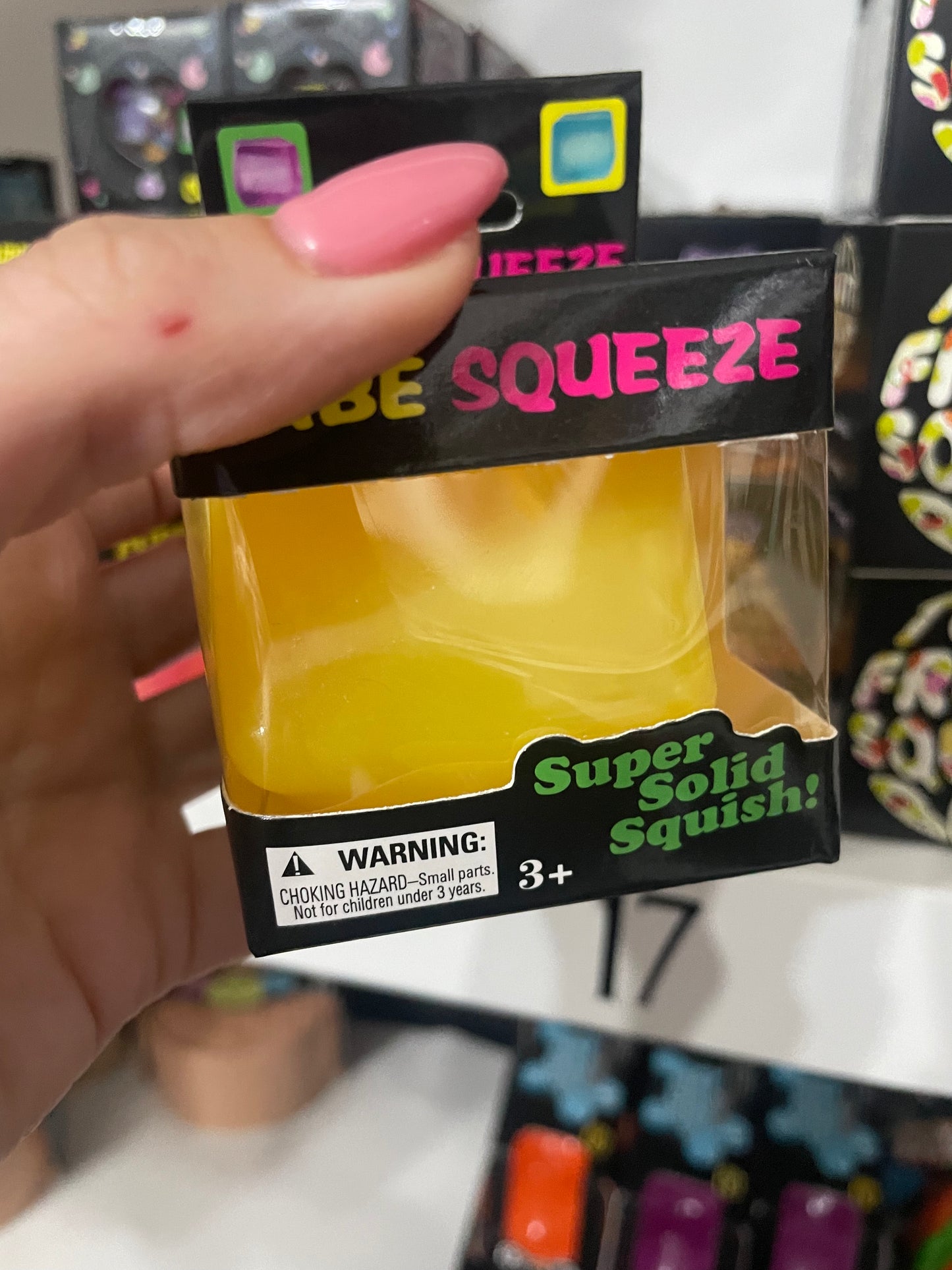 Pastel sugar cube