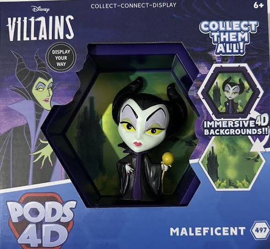 Disney villains Maleficent Pods 4D