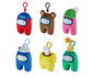 Among us plush bag clip