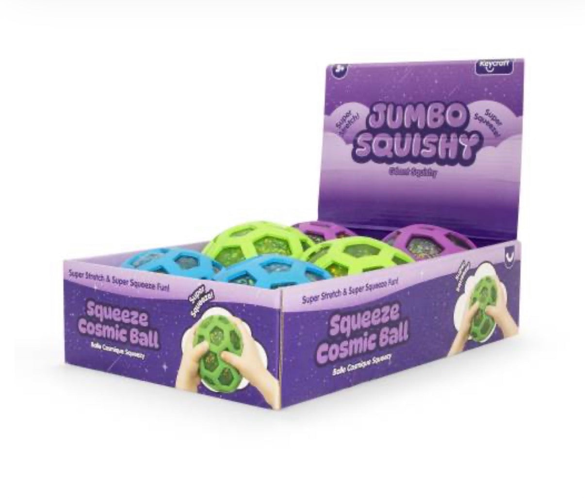 Jumbo squeeze cosmic ball