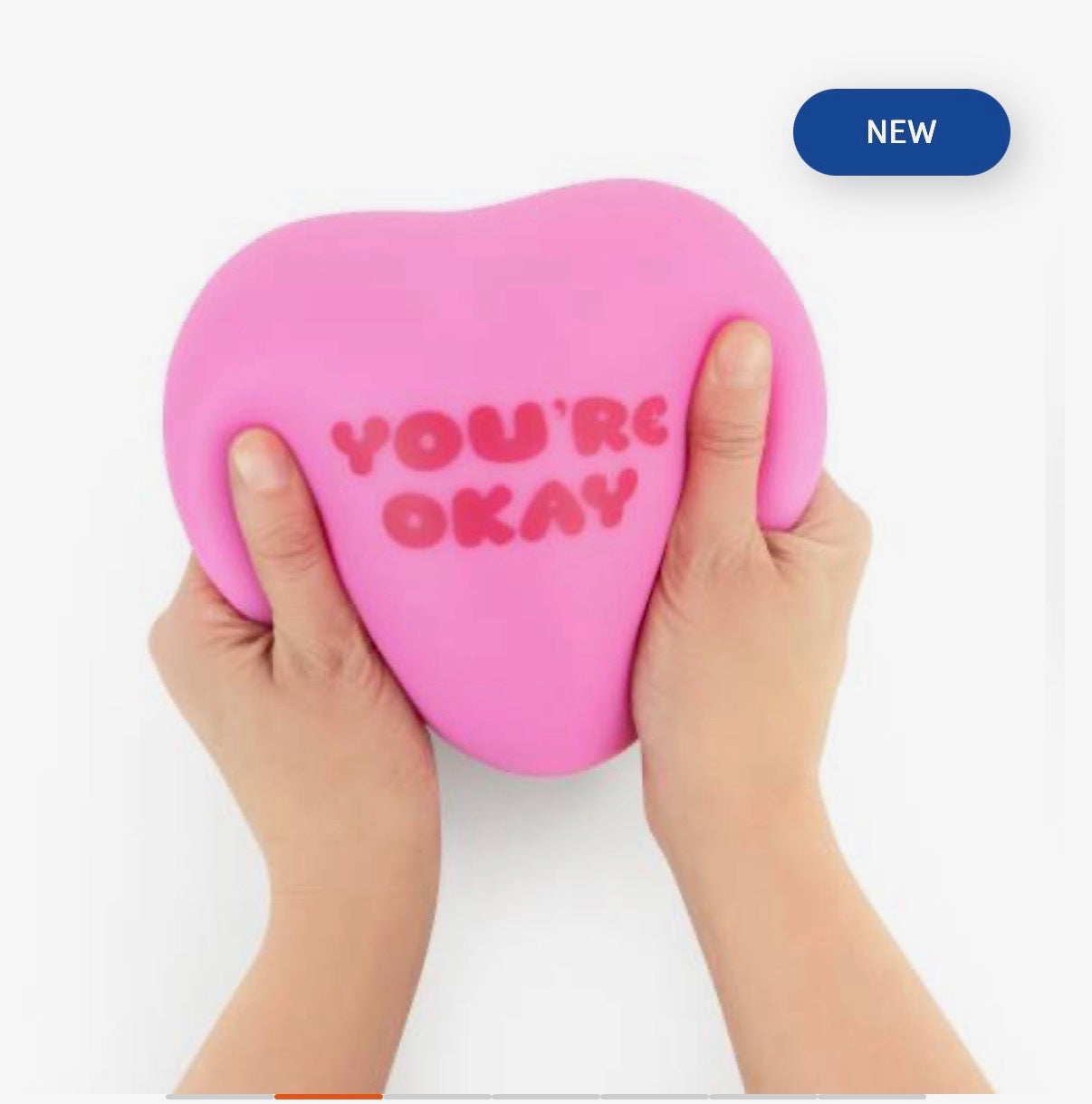 The big squij love heart squishy