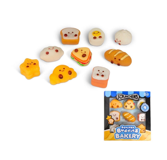 Scrunchems squishy buddies Bakery - pack of 9
