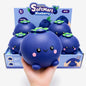 Large dough filled blueberry