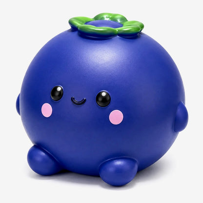 Large dough filled blueberry