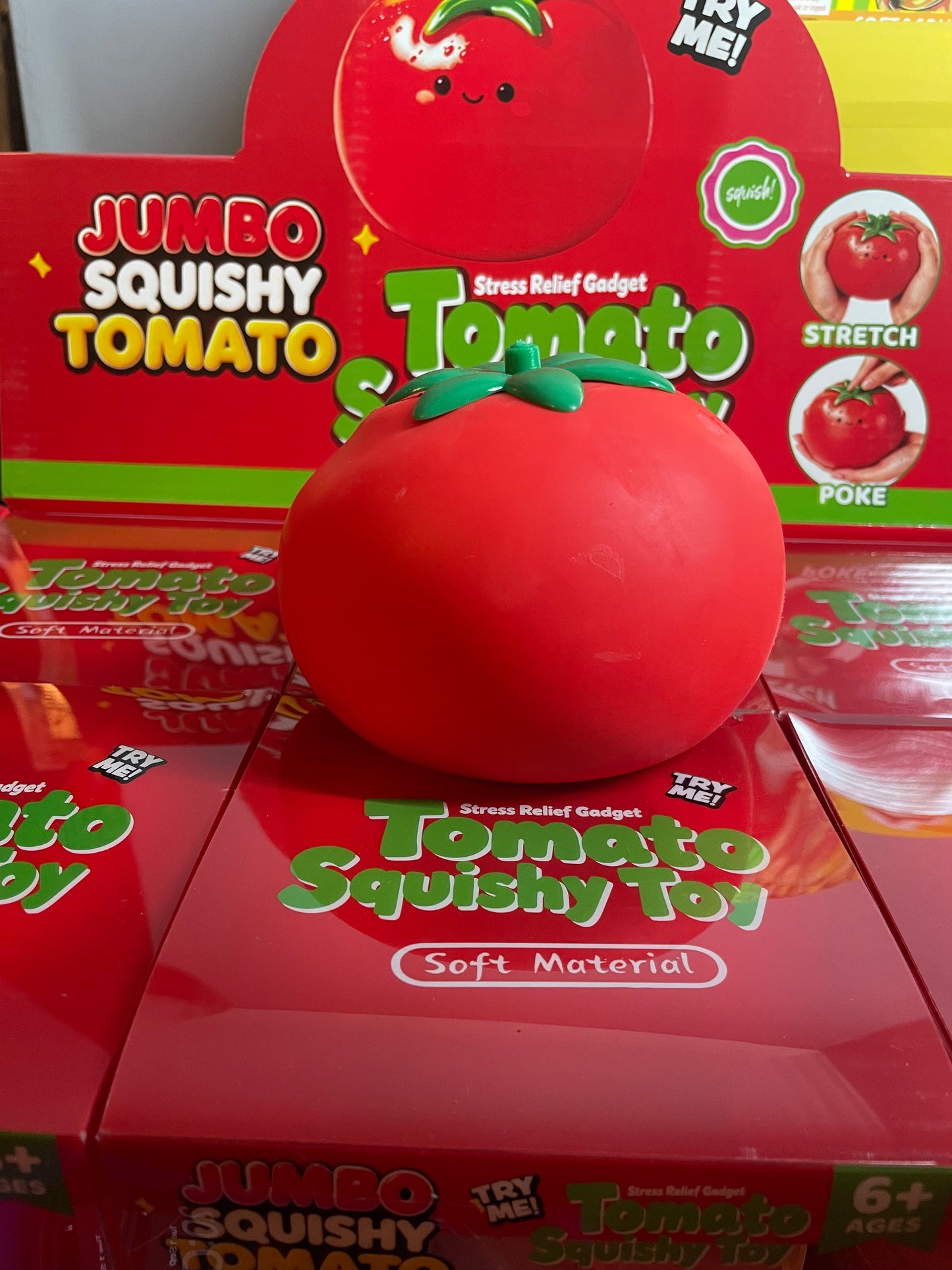 Large tomato foam filled squishy