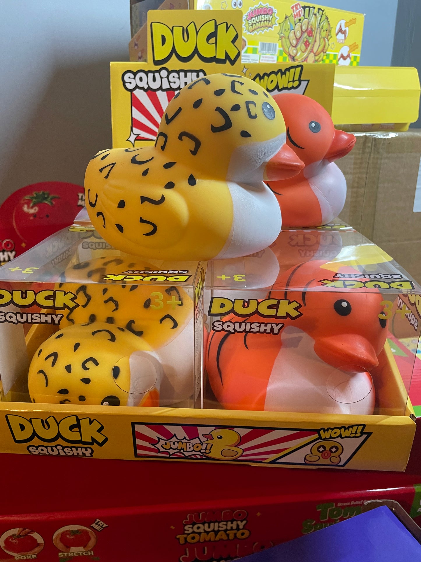 Jumbo foam filled duck