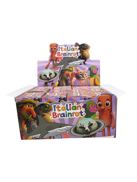 Brain rot blind box figure