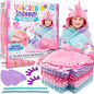 Unicorn snuggle no sew blanket