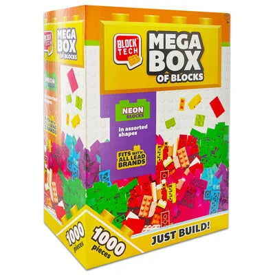 Block Tech Mega Box of Blocks: 1000 Piece Set