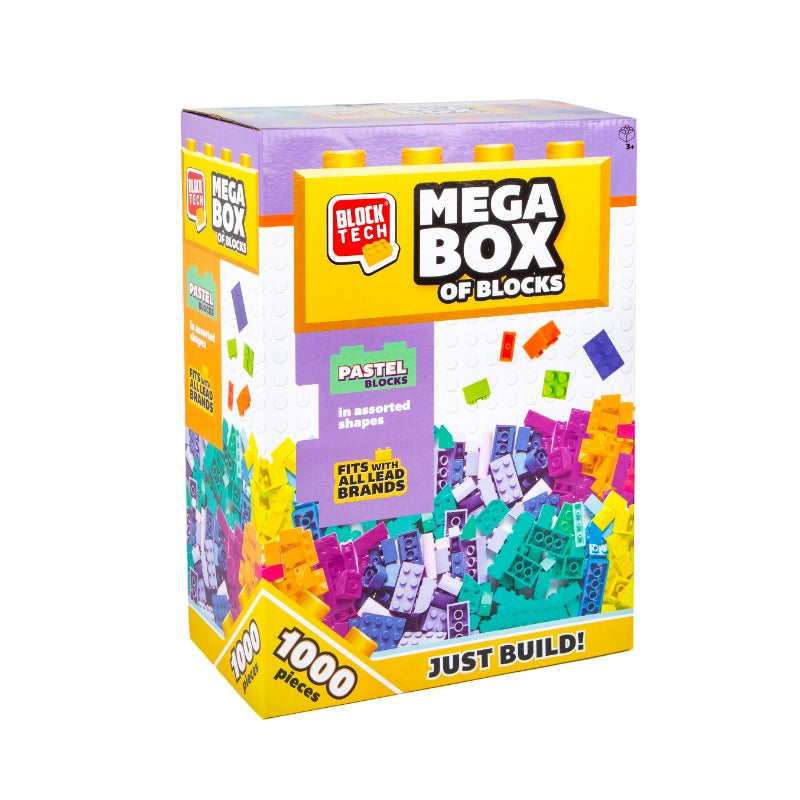 Block Tech Mega Box of Blocks: 1000 Piece Set