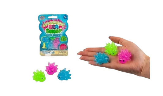 Glow in the dark sea sheep mini moch 3 pack