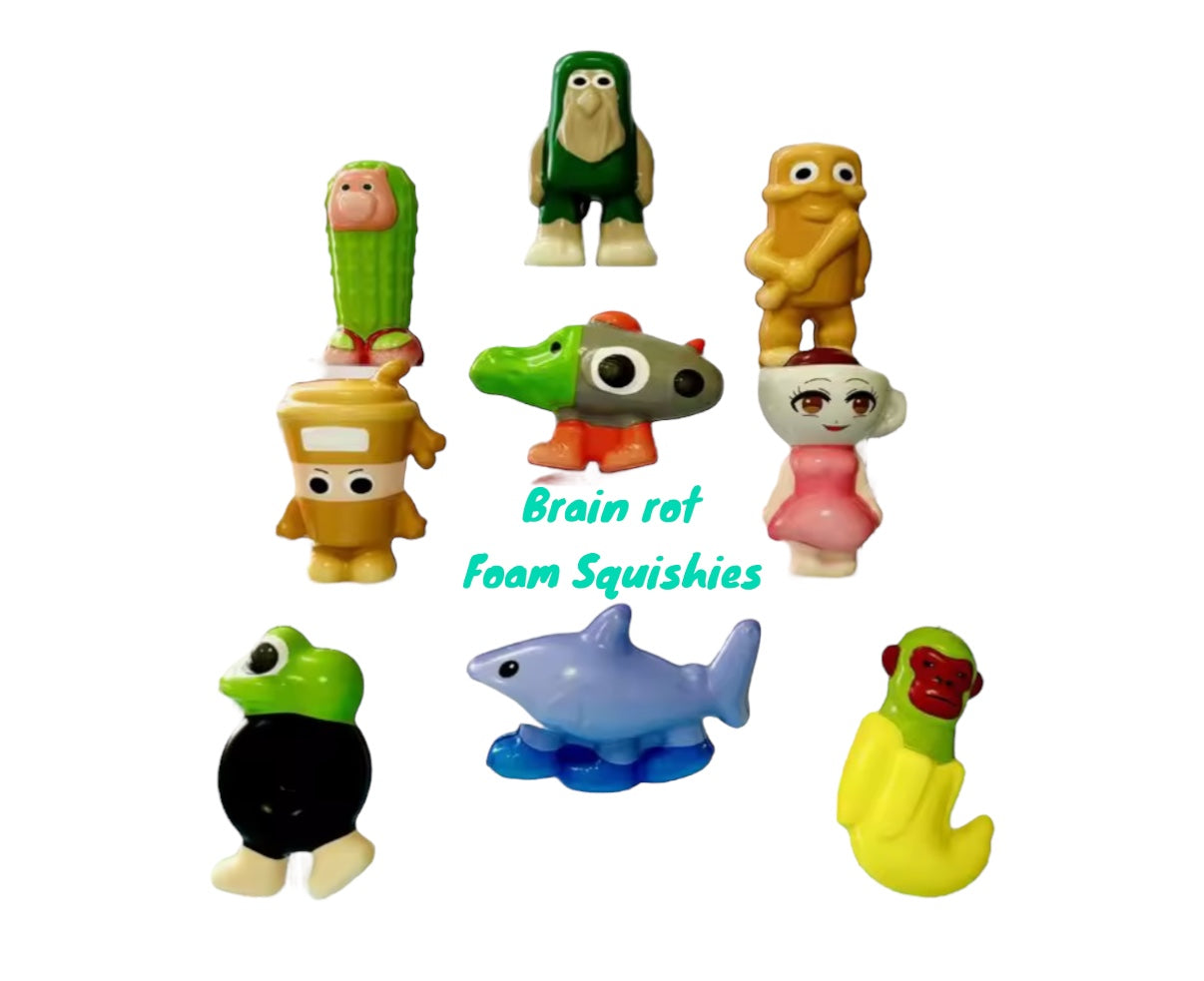 Brain Rot Foam Squishies