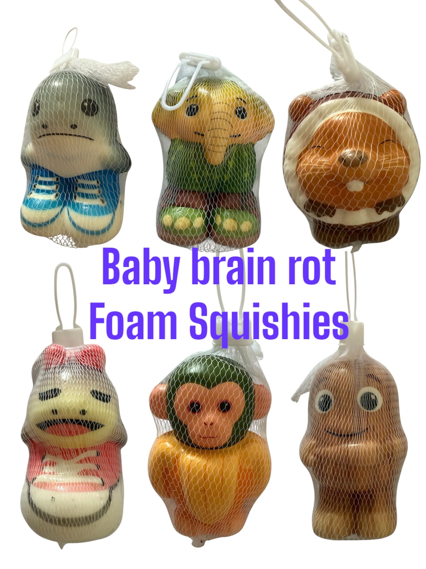 Baby brain rot foam Squishies