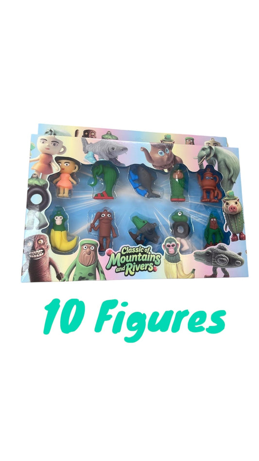 10 brain rot figure pack
