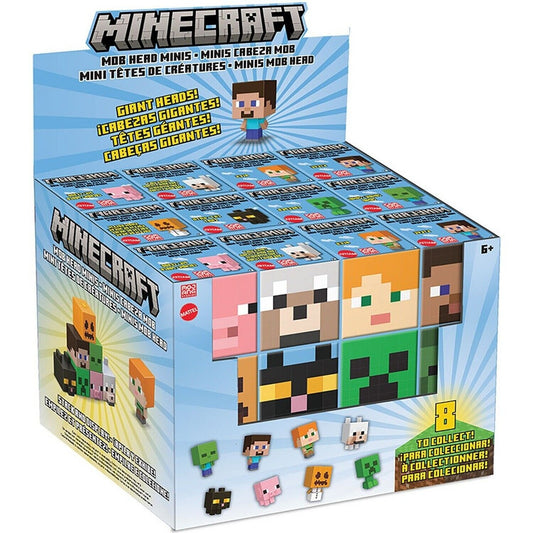 Minecraft Mini Mob head Figures