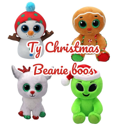 TY Christmas beanie boos