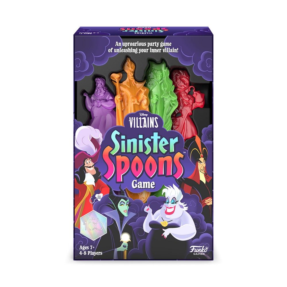 Funko Games Disney Villains sinister spoons games