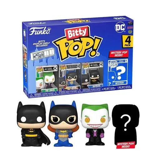 The Joker 4 Pack Bitty Funko POP! - DC Comics - Chance of Chase