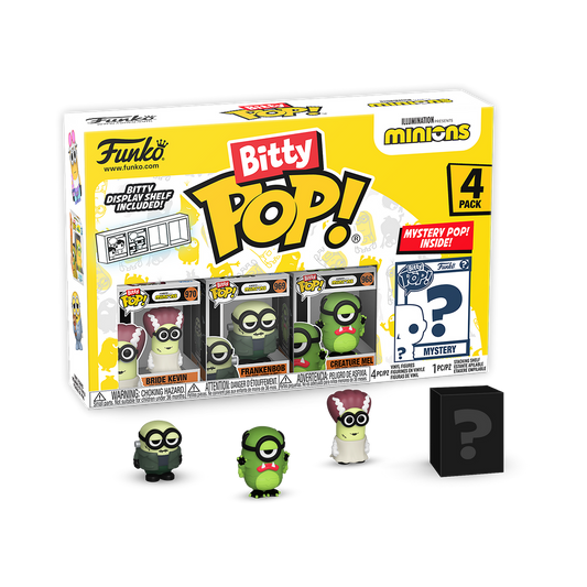 Bitty pop! Minions 4 pack