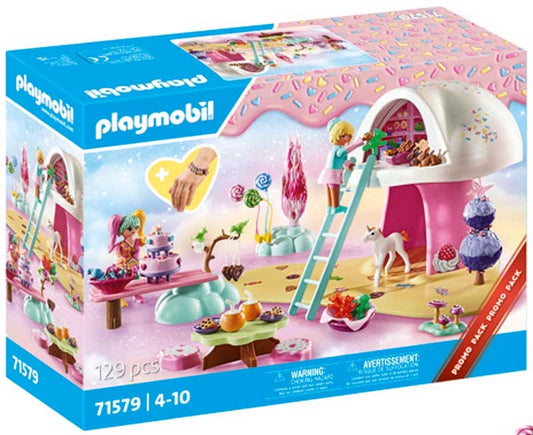 playmobil candy world my life sweet paradise playset 