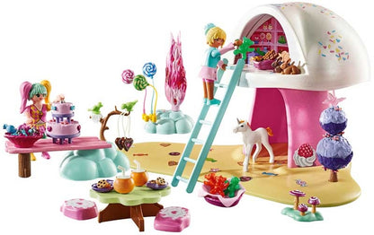 playmobil candy world my life sweet paradise playset 